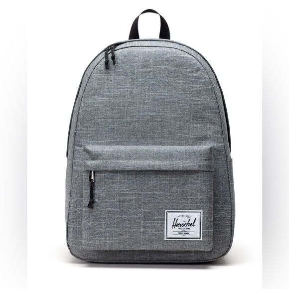 HERSCHEL CLASSIC XL BACKPACK, GRAY/BLACK - Picture 1 of 8